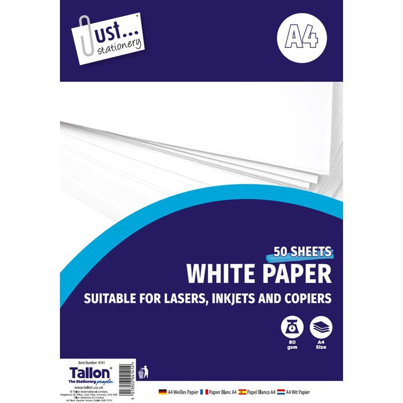 White Copy Paper A4 500 Sheets