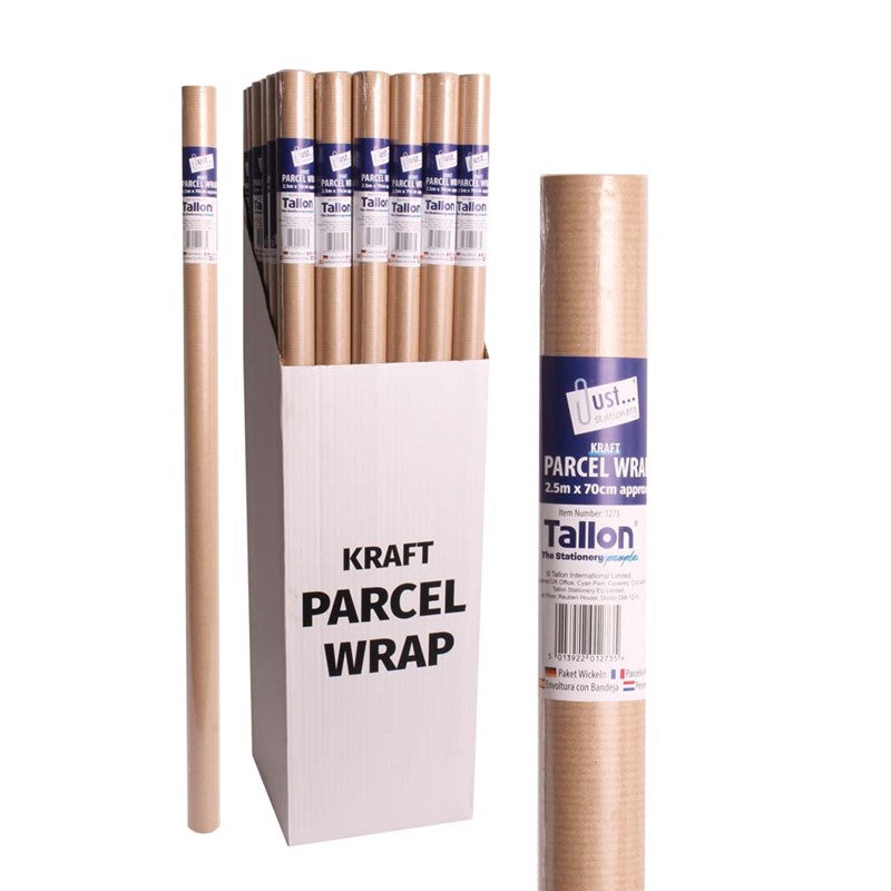 Parcel/Kraft wrap 2.5M x 70cm