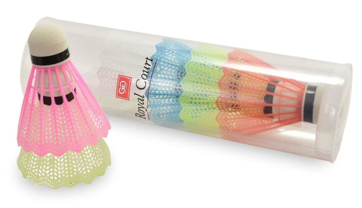 Shuttlecocks 6 Colours 6pk