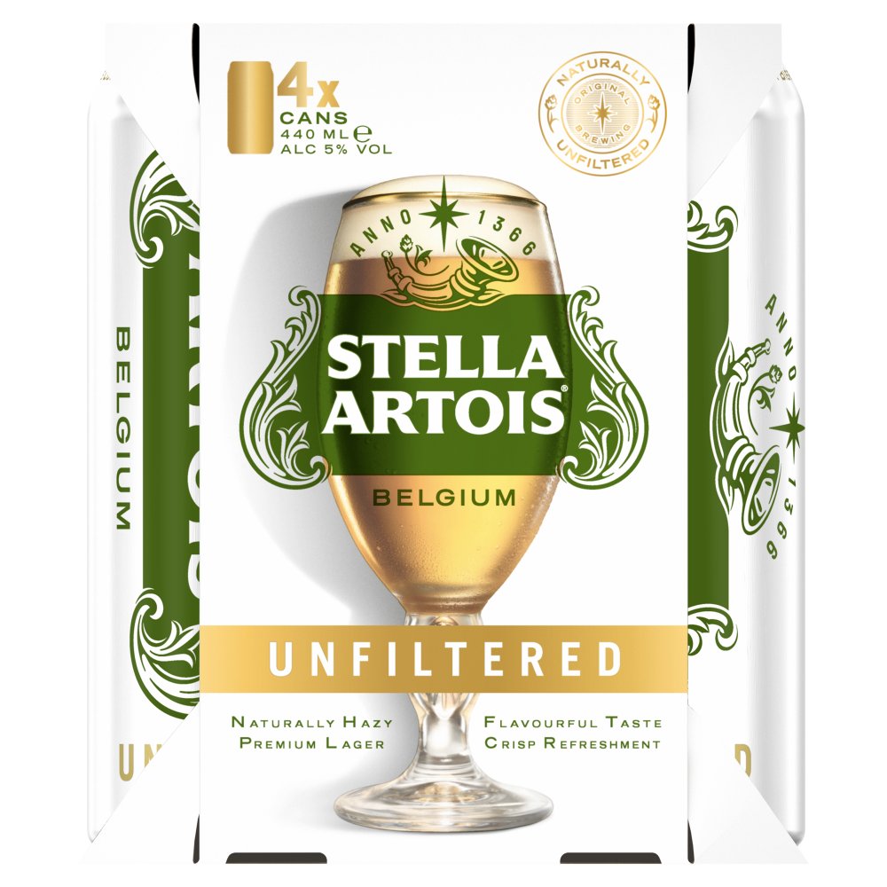 Stella Artois Unfiltered 6x4x440ml