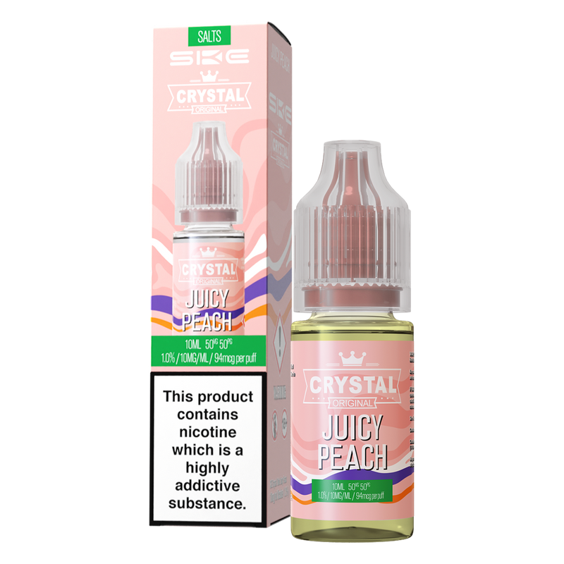 Juicy Peach Nic Salt by SKE - Nic Salts UK