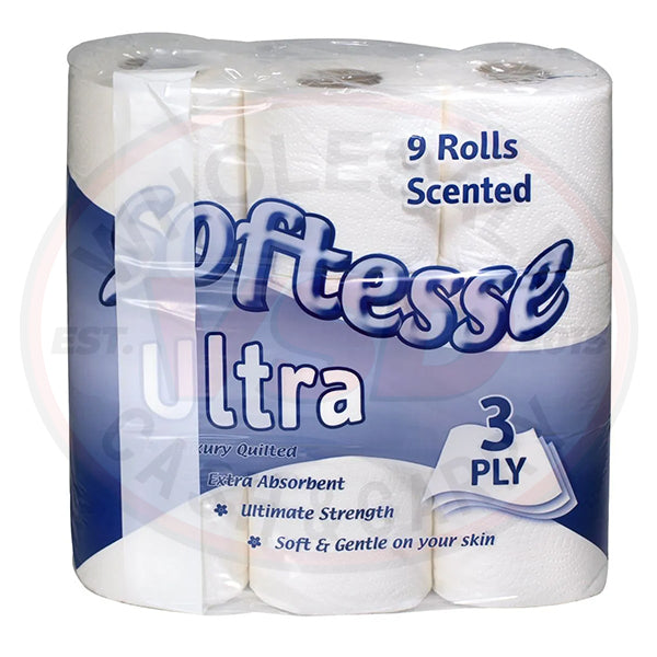 Softesse 3ply Toilet Roll 9 Pack