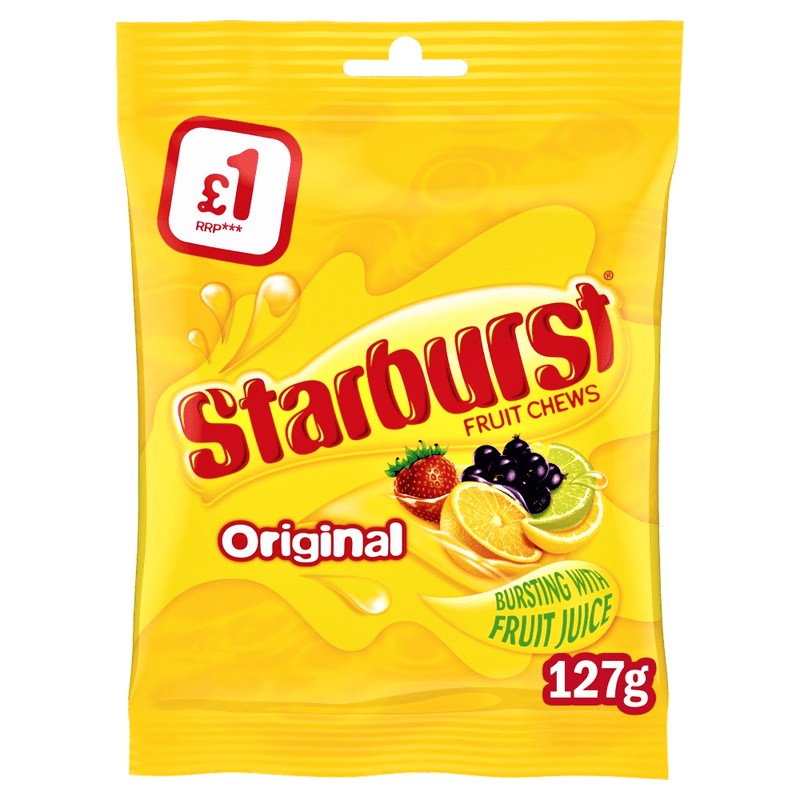 Starburst Original Fruit Chew 12x127g
