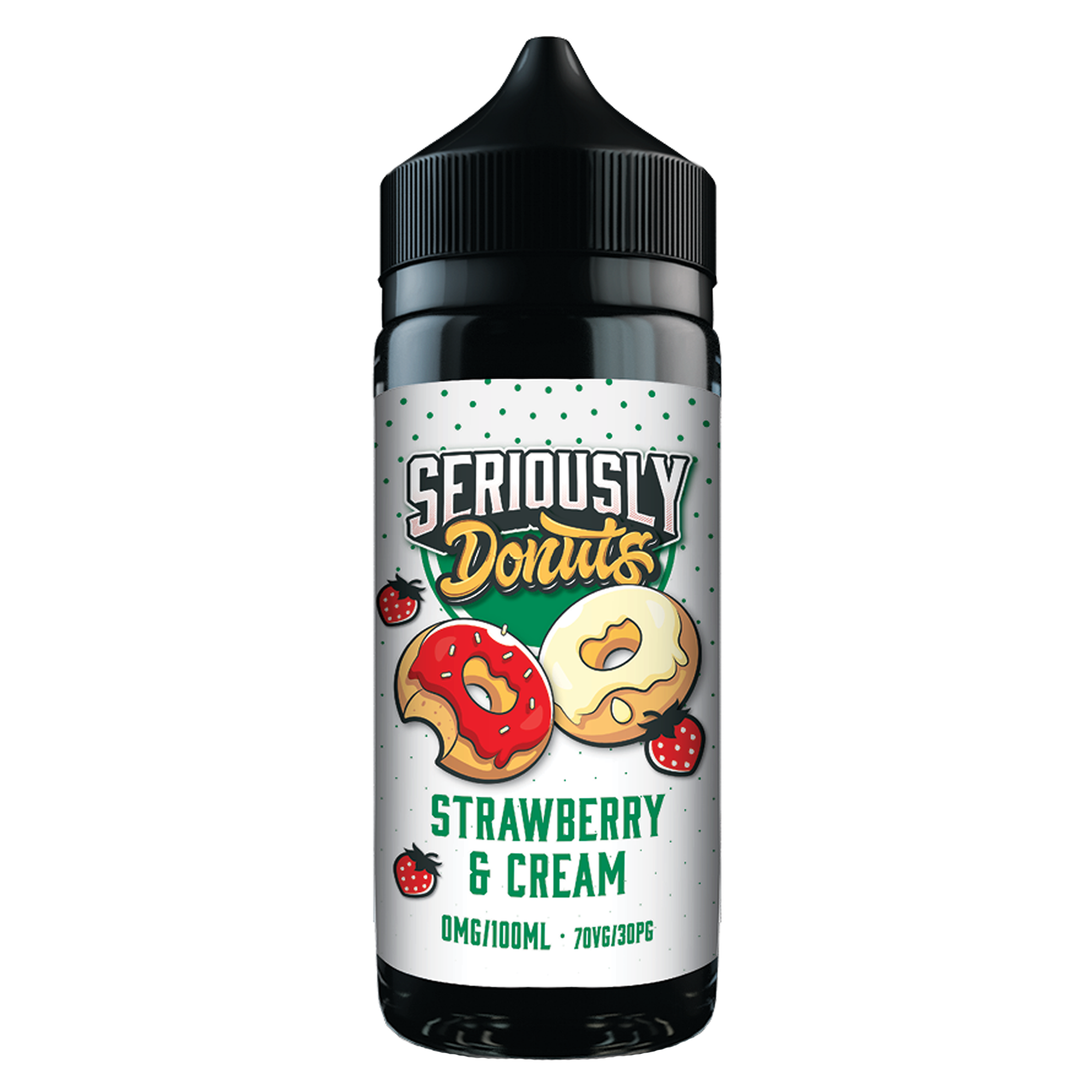 Seriously Donuts Strawberry & Cream 100ml Shortfill