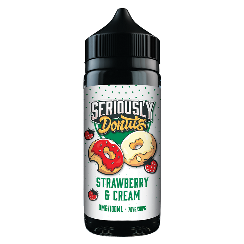 Seriously Donuts Strawberry & Cream 0mg 100ml Shortfill