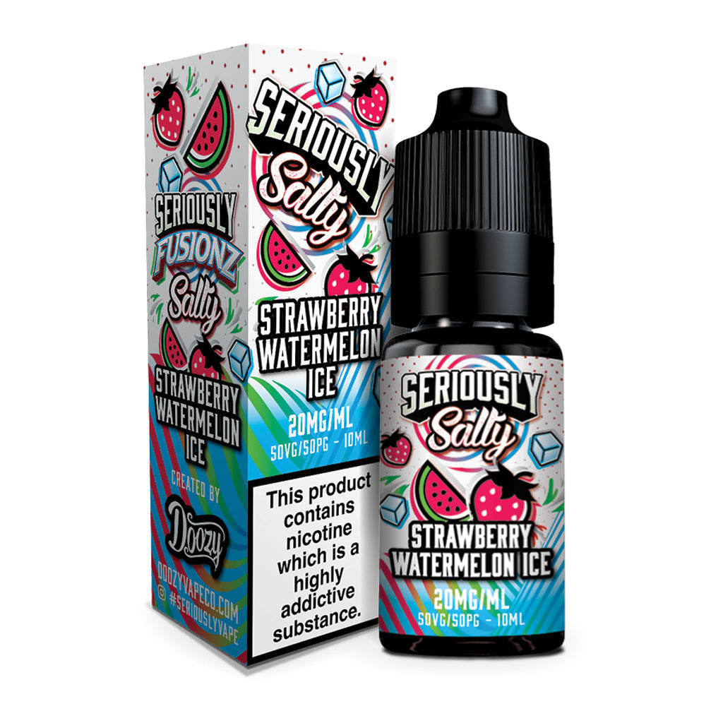 Seriously Fusionz Salty Strawberry Watermelon Ice 10ml Nic Salt