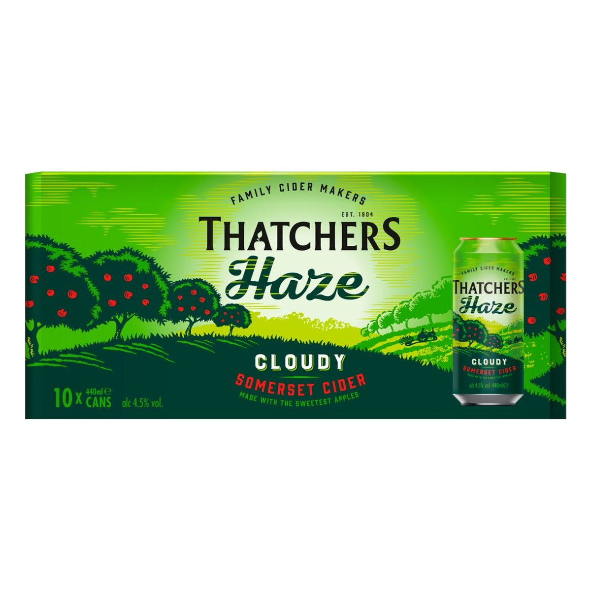 Thatchers Haze Cider 10 x 440ml