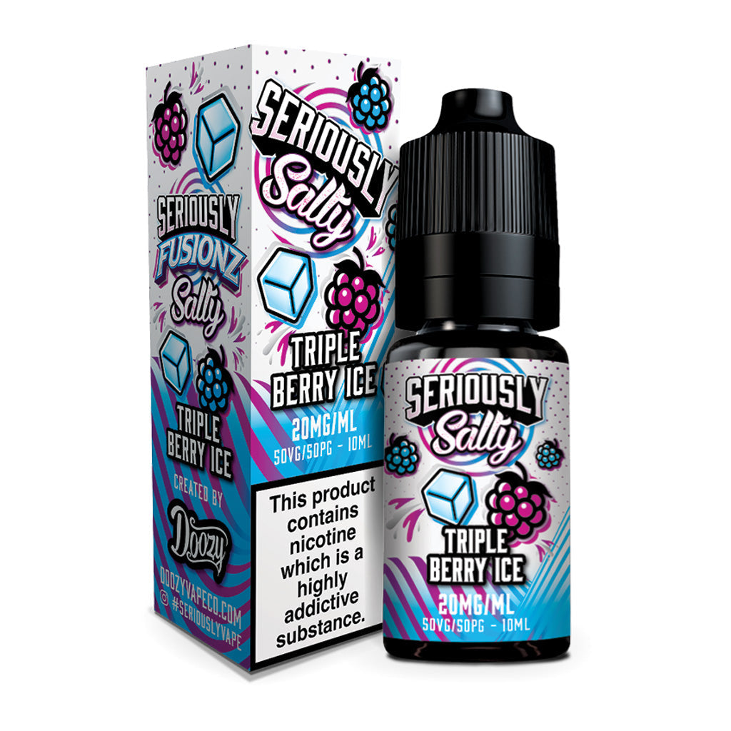 Seriously Fusionz Salty Triple Berry Ice 10ml Nic Salt