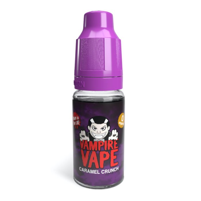 Caramel Crunch E-Liquid by Vampire Vape - E-Liquids UK