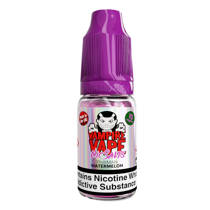 Pinkman Watermelon Nic Salt by Vampire Vape - Nic Salts UK