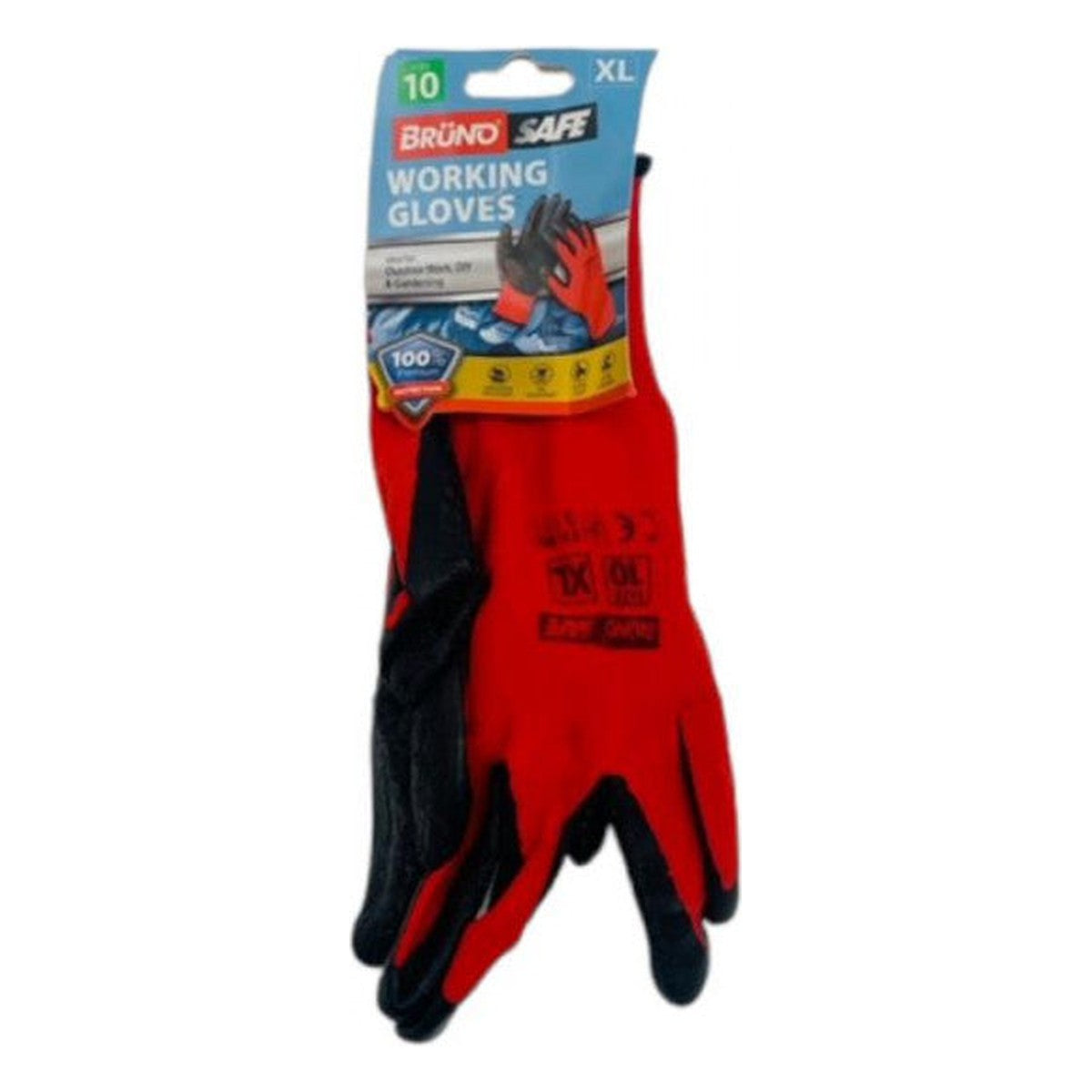 Working Gloves Orange XL