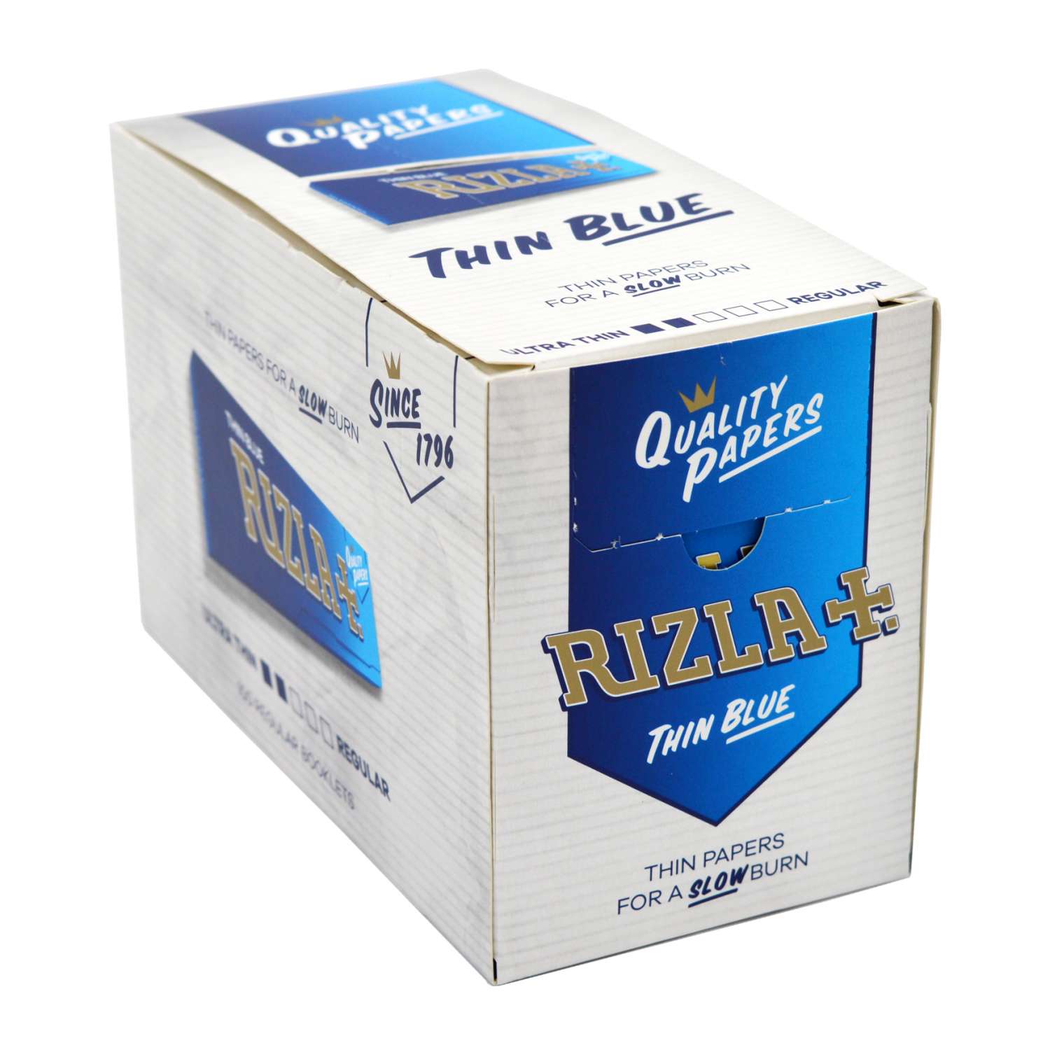 Rizla + Thin Blue Rolling Papers (100pcs)