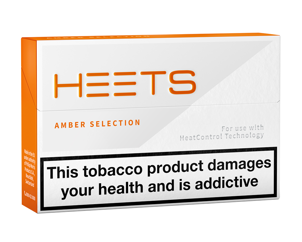 IQOS HEETS Amber Selection Tobacco Sticks (10 Pack)
