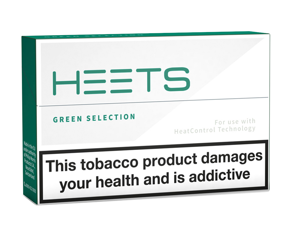 IQOS HEETS Green Selection Tobacco Sticks (10 Pack)
