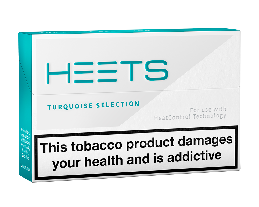 IQOS HEETS Turquoise Selection Tobacco Sticks (10 Pack)