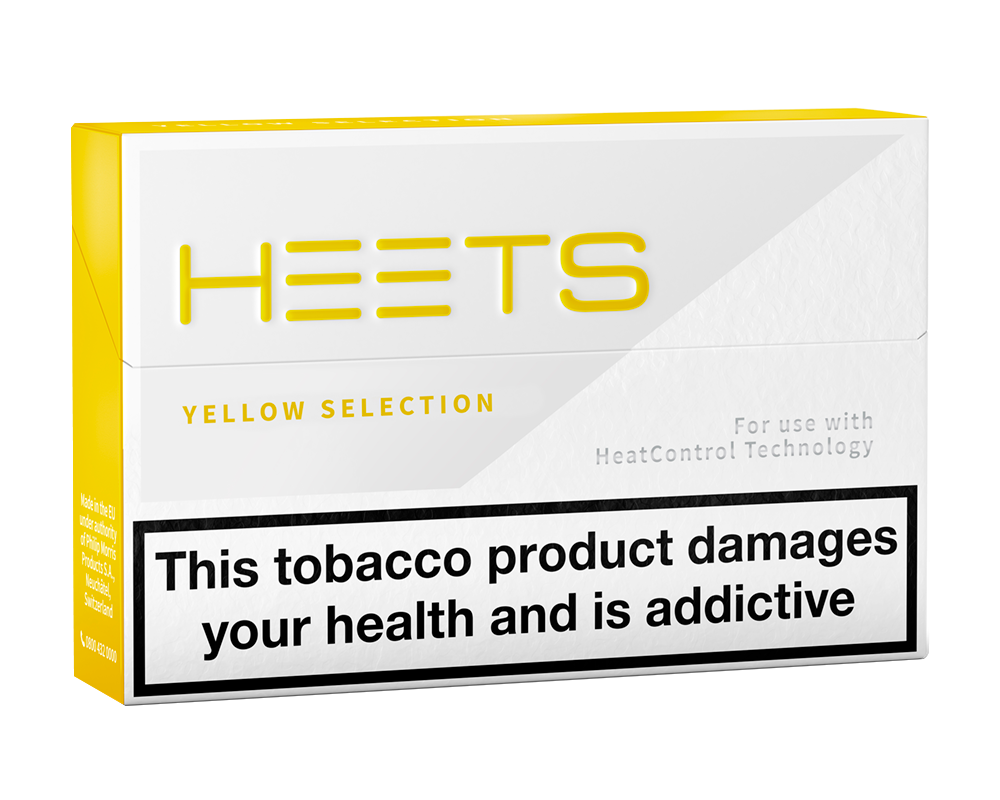 IQOS HEETS Yellow Selection Tobacco Sticks (10 Pack)