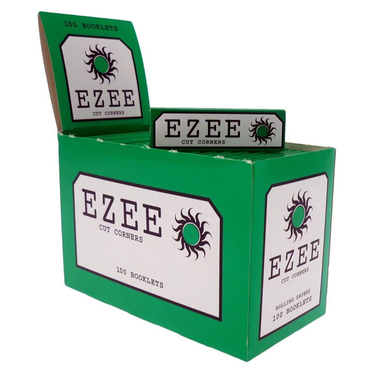 EZEE Cut Corners Regular Rolling Papers (100pcs)