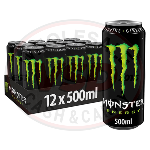Monster Energy Drink 12x500ml (Original)