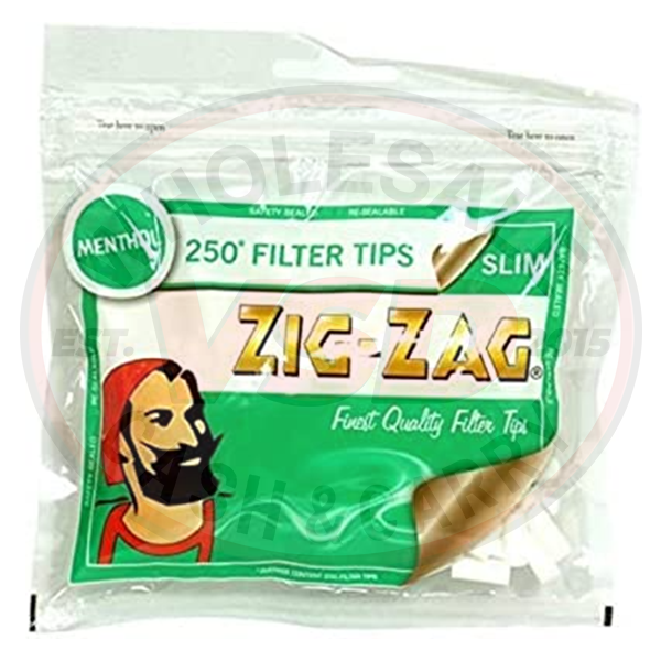 Zig-Zag Slim Menthol Filter Tips