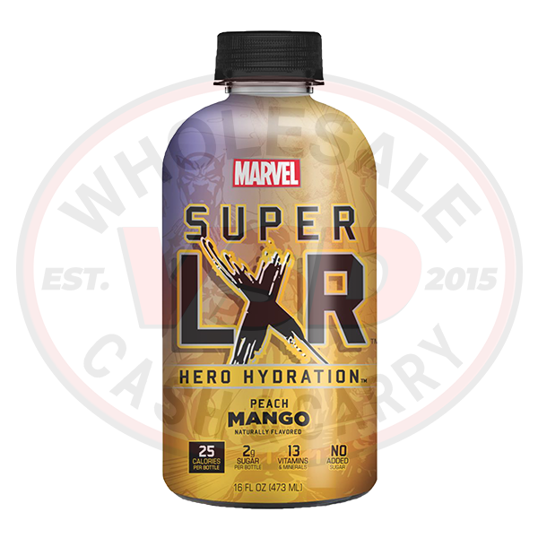 AriZona x Marvel Super LXR Hydration Drink - Peach Mango
